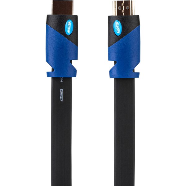 Main product image for Audtek Flat 35 ft. Ultra HD HDMI Cable 4K@60 Hz HDR YCbCr 4:4:4 CL2 18 Gbps 180-1326